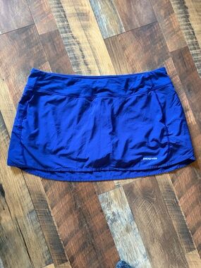 Patagonia Royal Blue Athletic Skirt